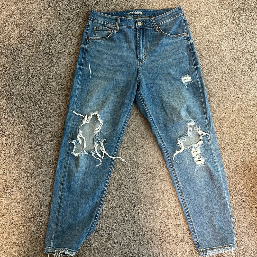 Wild fable ripped jeans